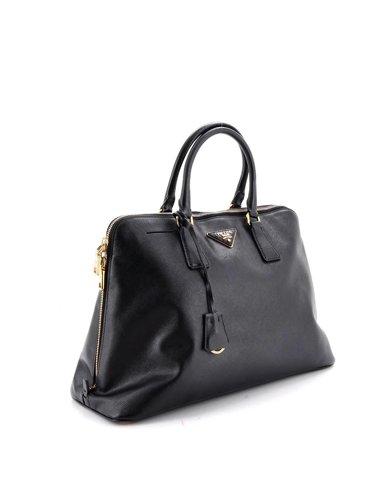 Pre-Owned Prada Large Promenade Bag Saffiano Leather