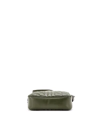 Pre-Owned Gucci Small Gg Marmont Shoulder Bag Mixed Matelasse Leather