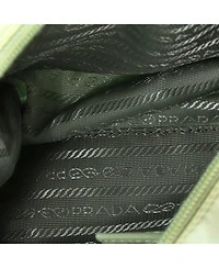 Pre-Owned Prada Medium Double Buckle Flap Messenger Bag Re-Nylon