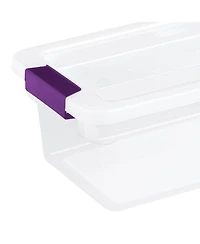 Sterilite 66 Quart Storage Totes, 6 Pack, and 6 Quart Storage Totes, 12 Pack