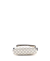 Pre-Owned Gucci Small Flap Messenger Gg Coated Canvas