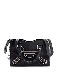 Pre-Owned Balenciaga Nano City Classic Metallic Edge Bag Leather