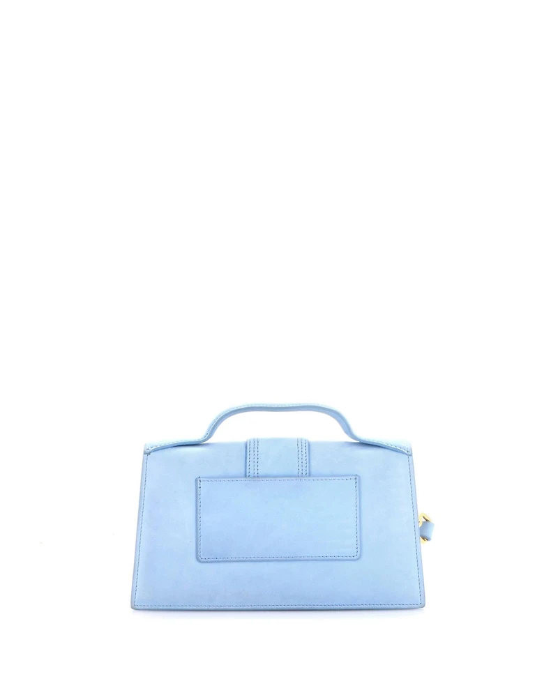 Pre-Owned Jacquemus Le Grand Bambino Flap Bag Suede