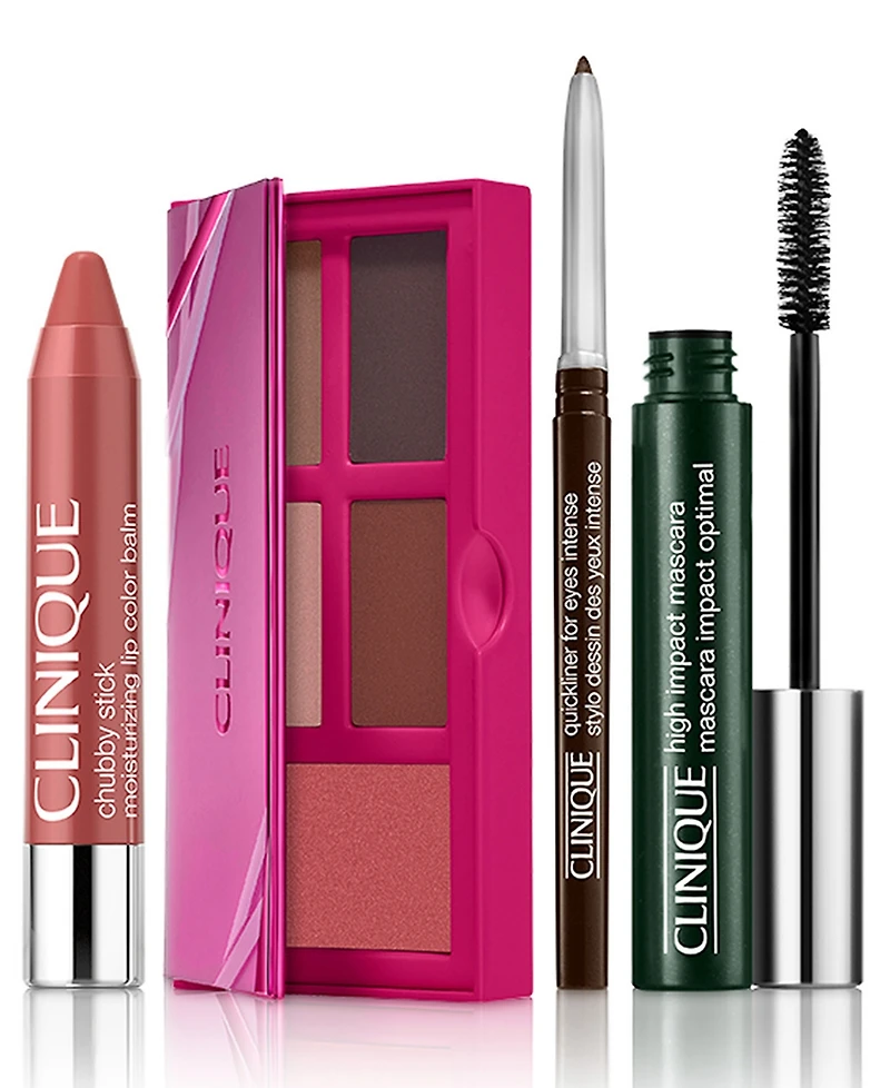 Clinique 4-Piece Soft Glam Makeup Gift Set