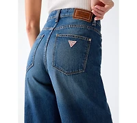 Guess Women's High-Rise Wide-Leg Jeans