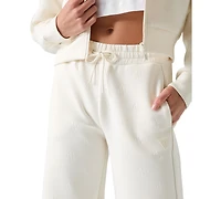 Guess Women's Calista 4G High-Rise Wide-Leg Pants