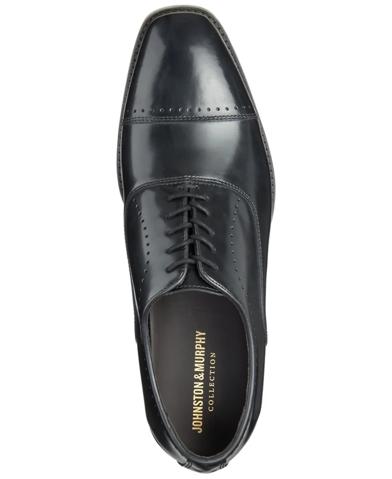 Johnston & Murphy Men's Arrister Cap-Toe Oxfords