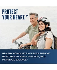 Left Coast Performance Homocysteine Support Capsules with Methylated B Complex Vitamins and Tmg, 60 Count