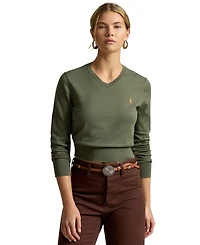 Polo Ralph Lauren Women's V-Neck Pull-On Sweater