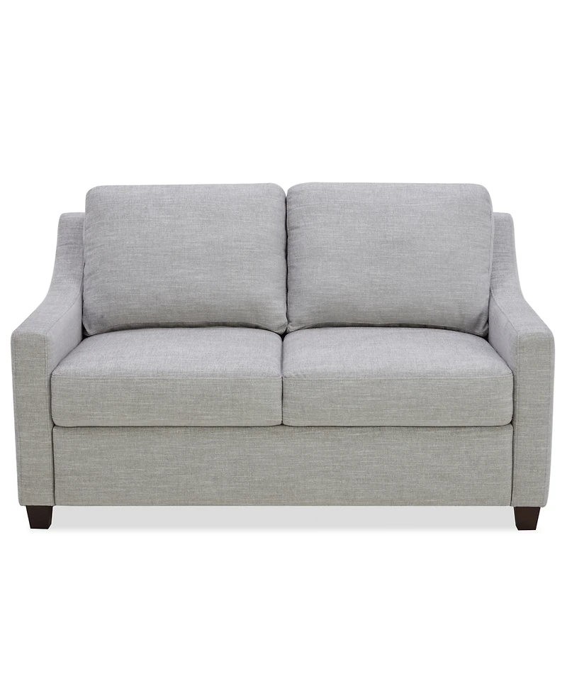 Lorrana 2-Seat Fabric Reversible Back Cushion Loveseat, Macy's Exclusive