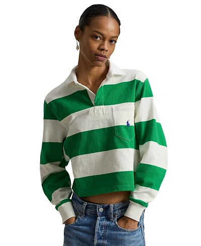 Polo Ralph Lauren Women's Wide Stripe Rugby Shirt