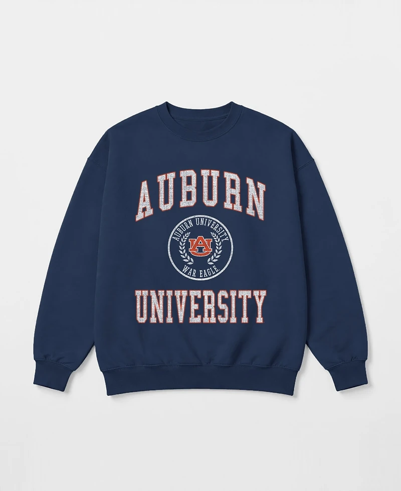 Gameday Couture Women's Auburn Tigers Prime Play Oversized Crewneck Sweatshirt