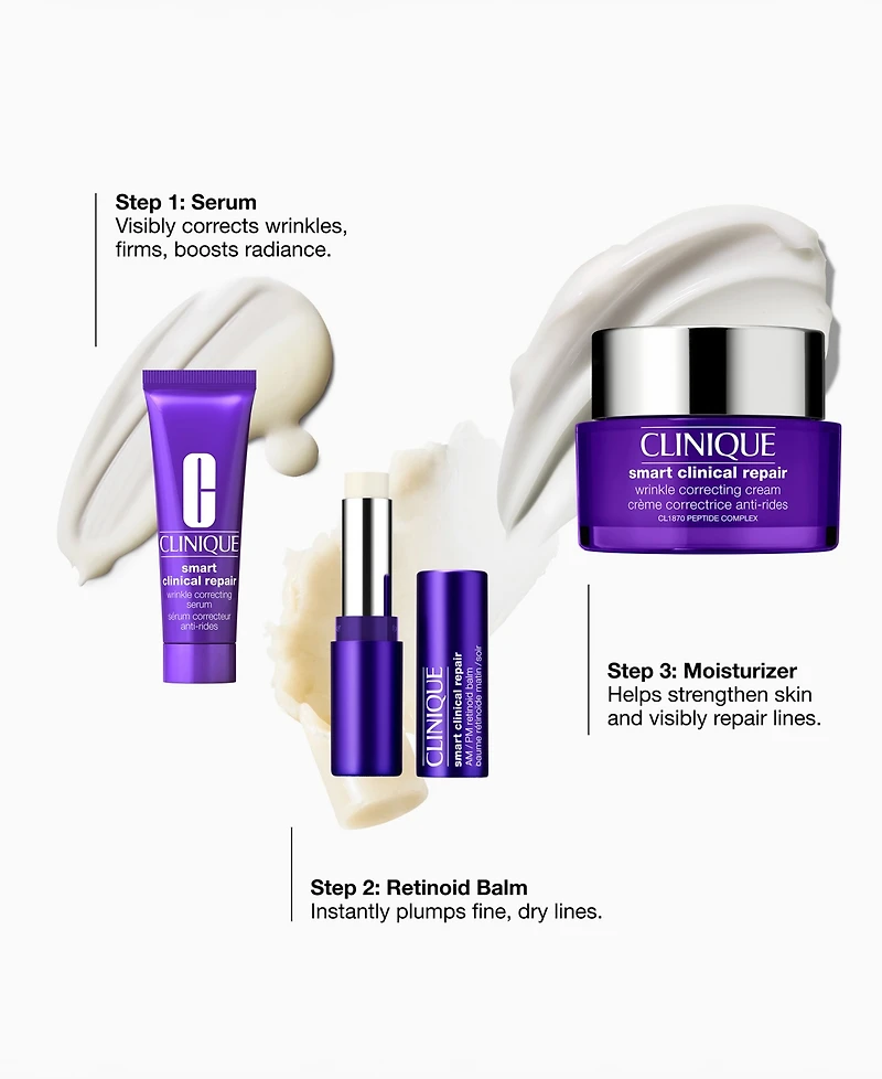 Clinique 3-Piece The Smart Squad Trio Gift Set