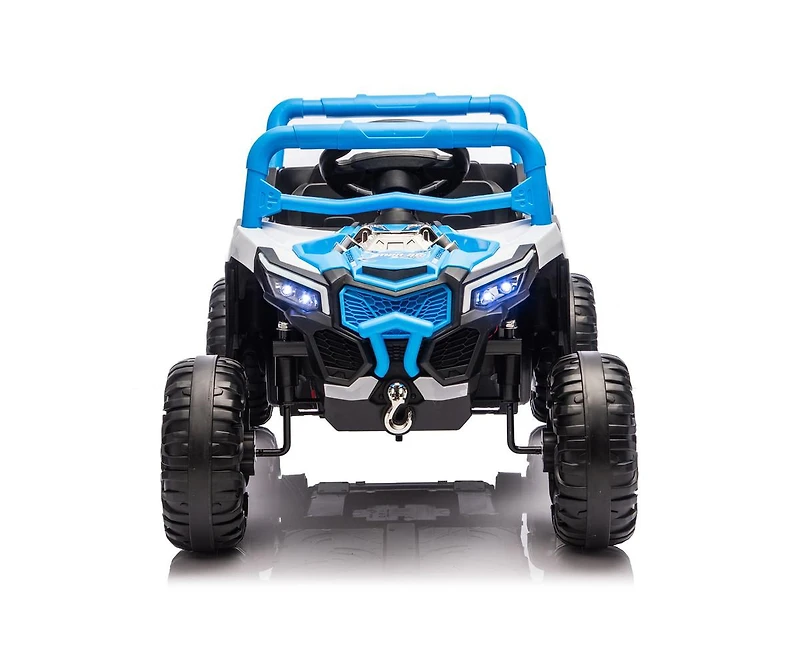 Yobtop 12V Kids Ride-On Electric Utv with 2.4G Parent Remote Control & Swing Function, Ages 3-5