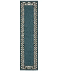 Oriental Weavers Latitude 1503B Blue 1'10" x 7'6" Runner Rug
