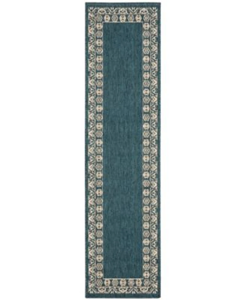 Oriental Weavers Latitude 1053b Blue Rug