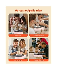 Yobtop Mini Pottery Wheel for Kids and Adults