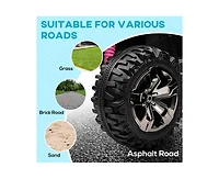 Yobtop 12V Kids Atv Ride-On Four-Wheeler, Battery-Powered with Led Headlights, 66 lbs. Capacity, Ages 3+