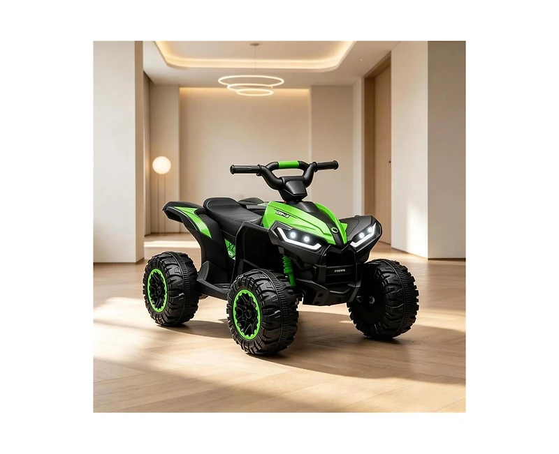 Yobtop 12V Kids 4 Wheeler Atv Dual-Motor All-Terrain Ride On Toy, Ages 3–5