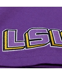 Mitchell & Ness Men's Purple Lsu Tigers Double Clutch Premium T-Shirt