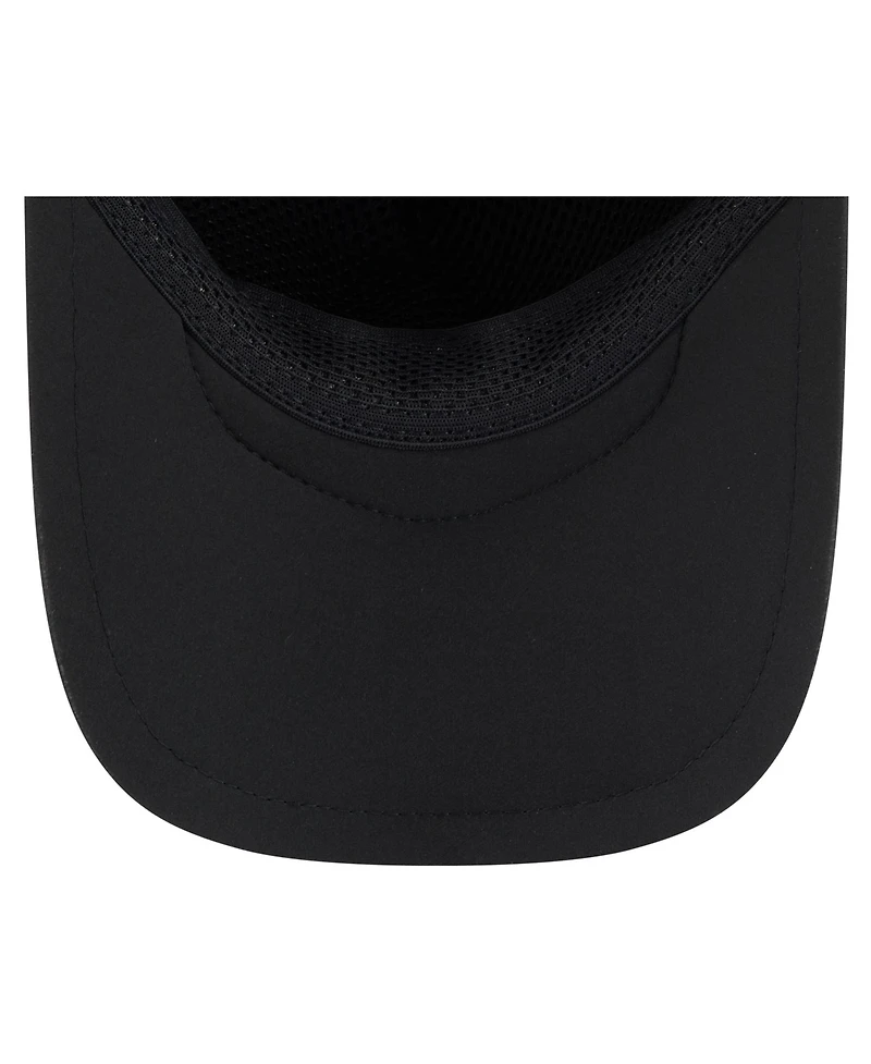 New Era Men's Black Washington Commanders 2026 Sideline Apex 9FORTY Adjustable Trucker Hat