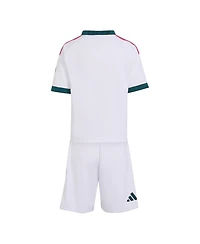 Adidas Toddler White Real Madrid Replica Kit Set