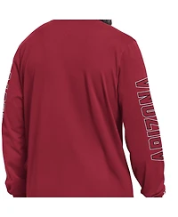 Starter Men's Cardinal Arizona Cardinals Clutch Hit Ii Long-Sleeve T-Shirt