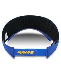 New Era Men's Royal Los Angeles Rams 2026 Sideline Adjustable Visor Hat