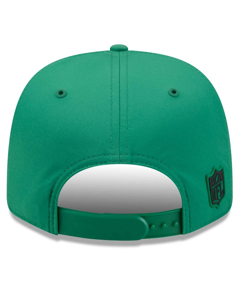 New Era Men's Kelly Green Philadelphia Eagles 2026 Sideline Throwback 9SEVENTY Adjustable Hat