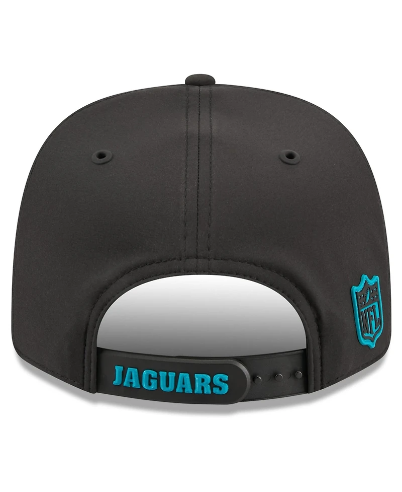 New Era Men's Black Jacksonville Jaguars 2026 Sideline Throwback 9SEVENTY Adjustable Hat