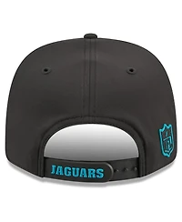 New Era Men's Black Jacksonville Jaguars 2026 Sideline Throwback 9SEVENTY Adjustable Hat