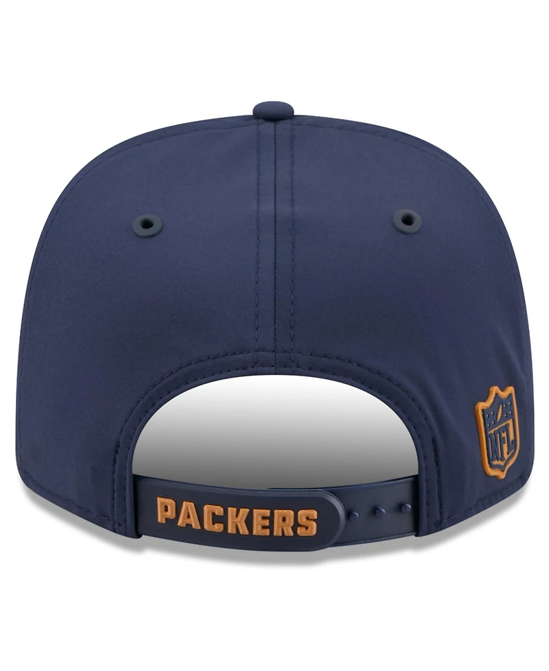 New Era Men's Blue Green Bay Packers 2026 Sideline Throwback 9SEVENTY Adjustable Hat