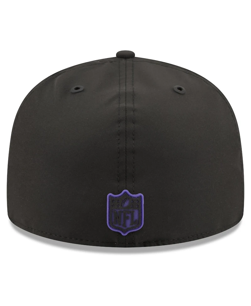 New Era Men's Black Baltimore Ravens 2026 Sideline 59FIFTY Fitted Hat