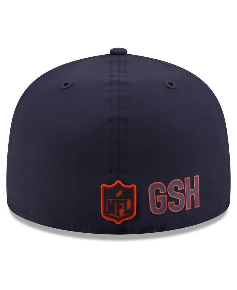 New Era Men's Navy Chicago Bears 2026 Sideline 59FIFTY Fitted Hat