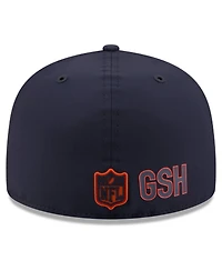 New Era Men's Navy Chicago Bears 2026 Sideline 59FIFTY Fitted Hat