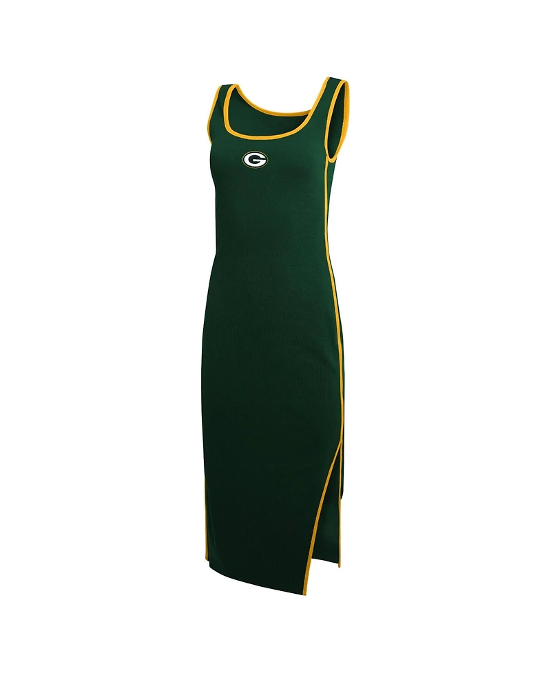 Wear by Erin Andrews Women's Green Bay Packers Ribbed Tank Dress