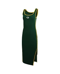 Wear by Erin Andrews Women's Green Bay Packers Ribbed Tank Dress