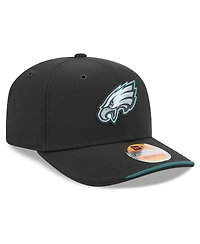 New Era Men's Black Philadelphia Eagles 2026 Sideline 9SEVENTY Adjustable Hat