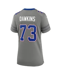 Nike Women's Dion Dawkins Gray Buffalo Bills Nickel City Game Jersey