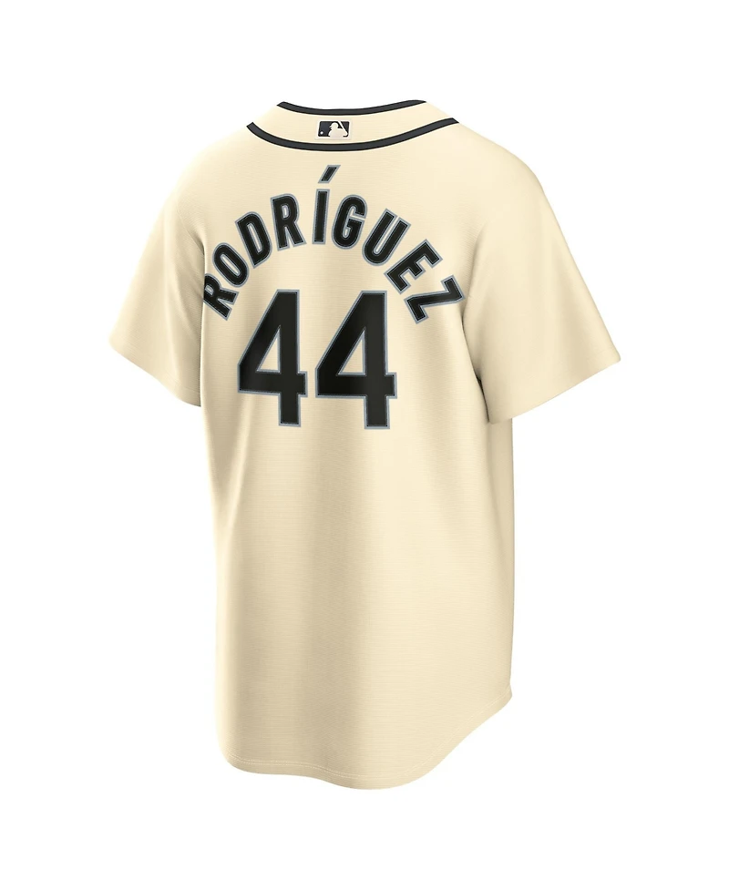 Nike Men's Julio Rodriguez Cream Seattle Mariners Alternate Replica Jersey