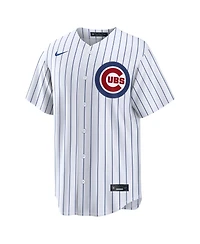Nike Men's Nico Hoerner White Chicago Cubs Home Replica Jersey