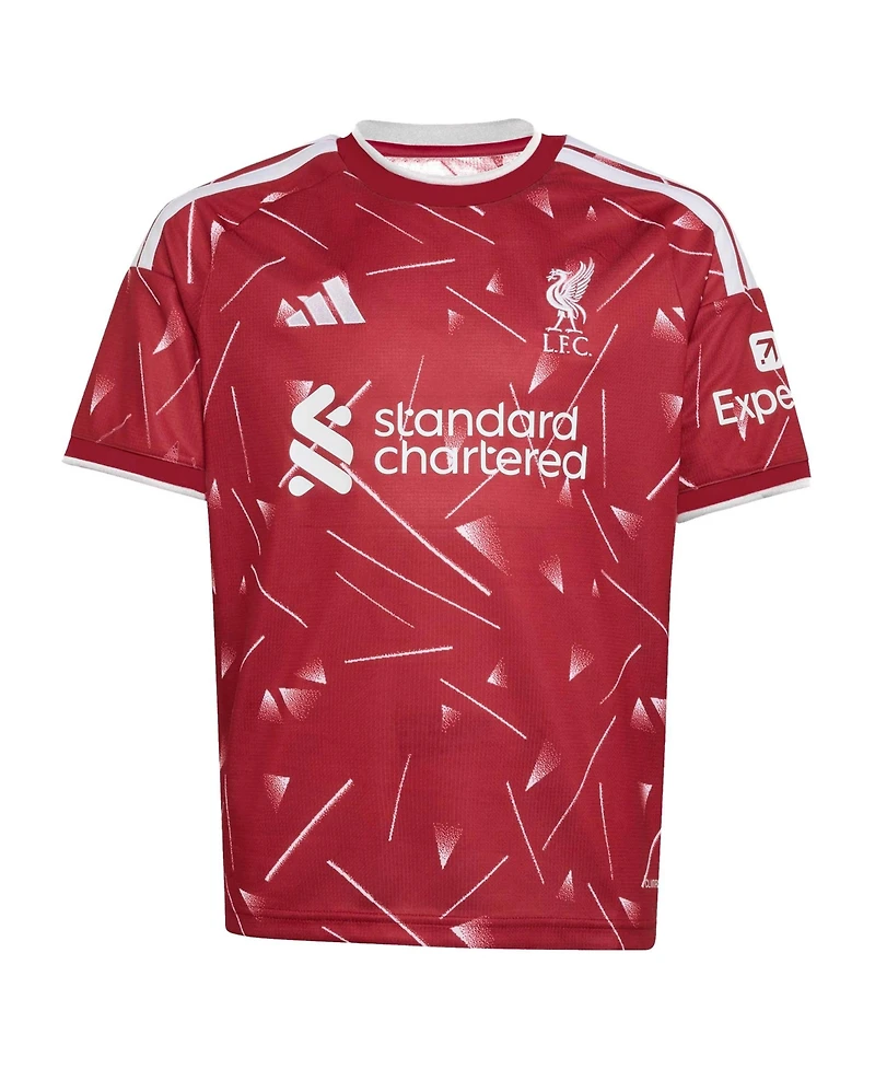 Adidas Big Boys and Girls Red Liverpool 2026/27 Home Replica Jersey