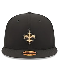 New Era Men's Black New Orleans Saints 2026 Sideline 9FIFTY Snapback Hat
