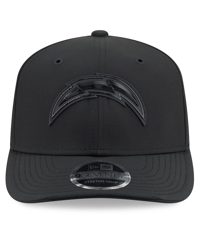 New Era Men's Black Los Angeles Chargers 2026 Sideline 9SEVENTY Adjustable Hat