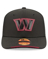 New Era Men's Black Washington Commanders 2026 Sideline 9SEVENTY Adjustable Hat