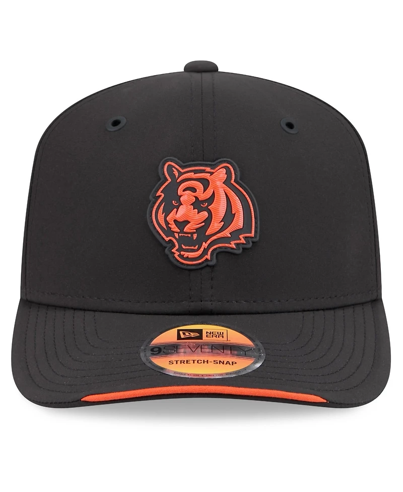 New Era Men's Cincinnati Bengals 2026 Sideline 9SEVENTY Adjustable Hat