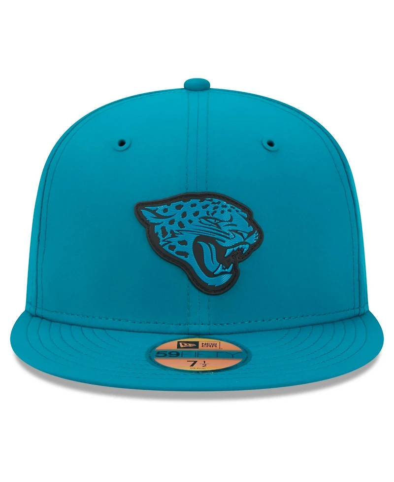 New Era Men's Teal Jacksonville Jaguars 2026 Sideline 59FIFTY Fitted Hat
