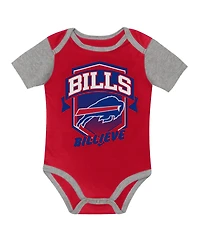 Outerstuff Baby Boys and Girls 3-Piece Buffalo Bills First Round Pick Creeper