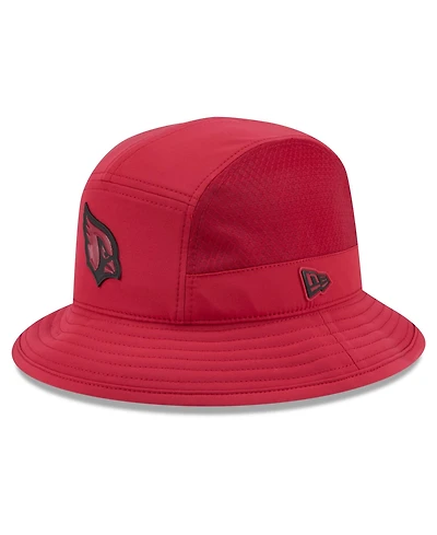 New Era Men's Cardinal Arizona Cardinals 2026 Sideline Bucket Hat