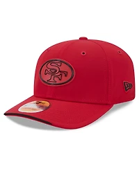 New Era Men's Scarlet San Francisco 49ers 2026 Sideline Throwback 9SEVENTY Adjustable Hat